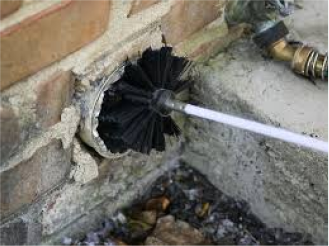 Chimney dryer vent cleaning services provided by A step in time chimney sweep