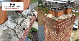 Cracked Chimney Crown