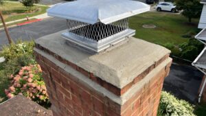 Chimney Repaired by A Step In Time