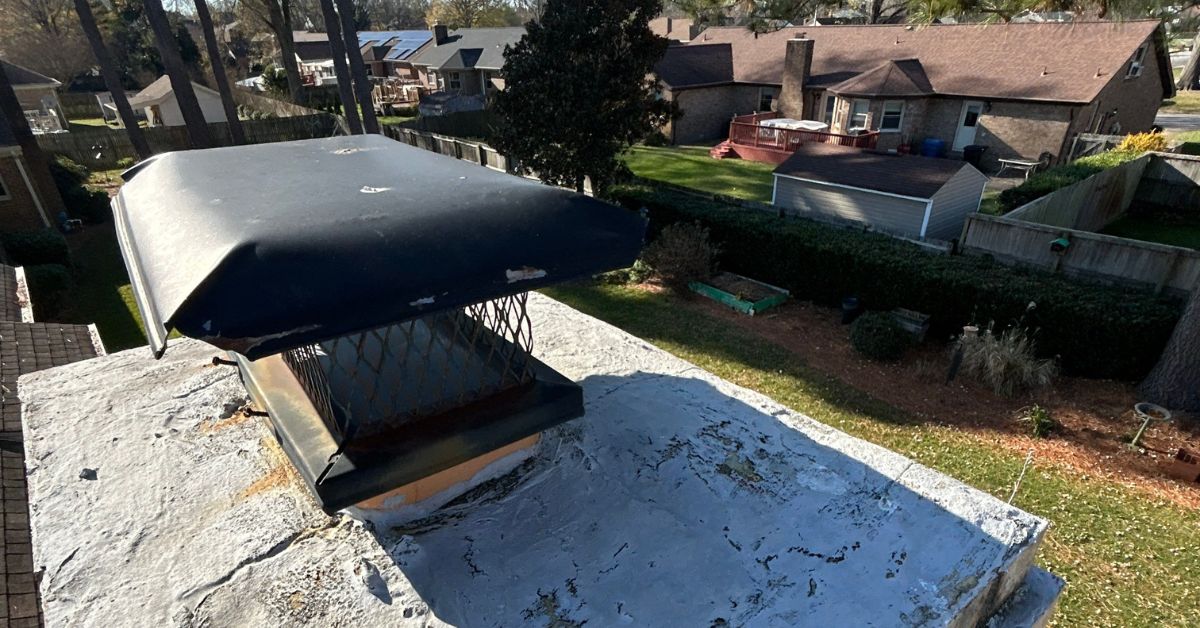 house has a chimney