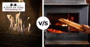 Gas Logs VS Wood Burning Fireplaces