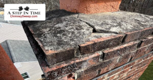 White Stains On Chimney