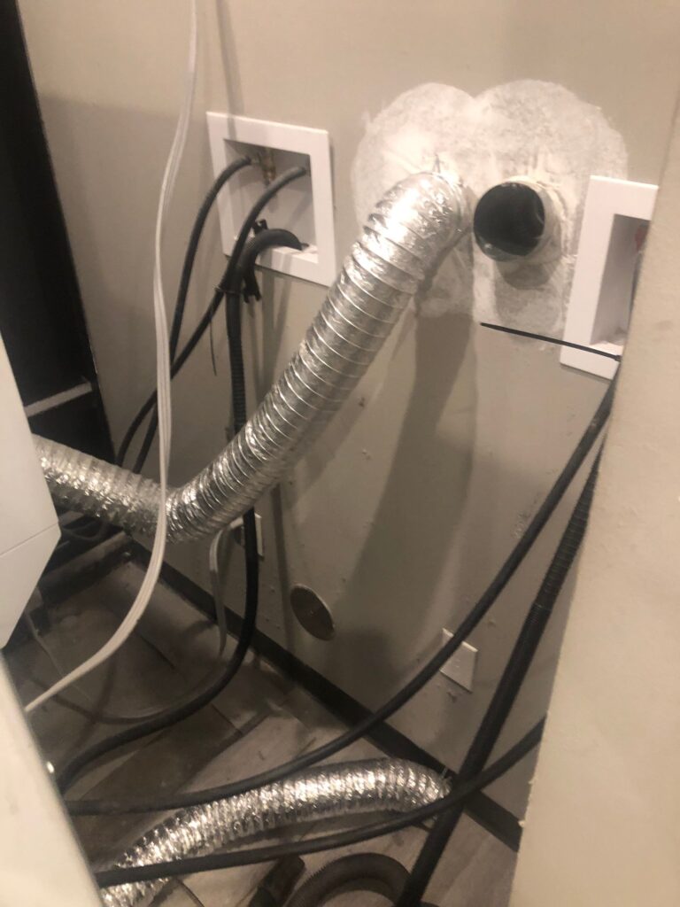 dryer vent cleaned
