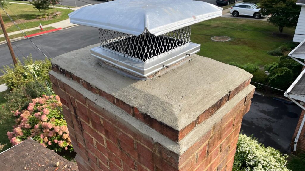 Chimney Repaired by A Step In Time
