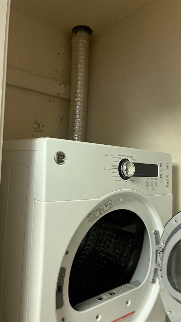 Dryer vent system at Fairfax, VA