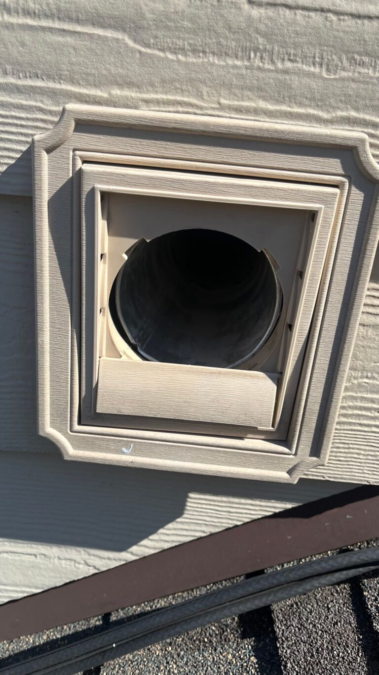 We inspect Dryer Vent system in Fairfax, VA