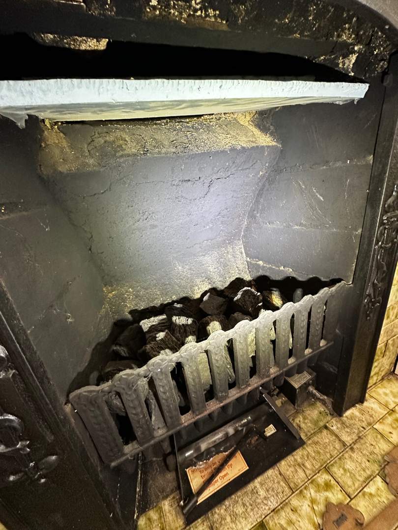 fireplace not in better condition