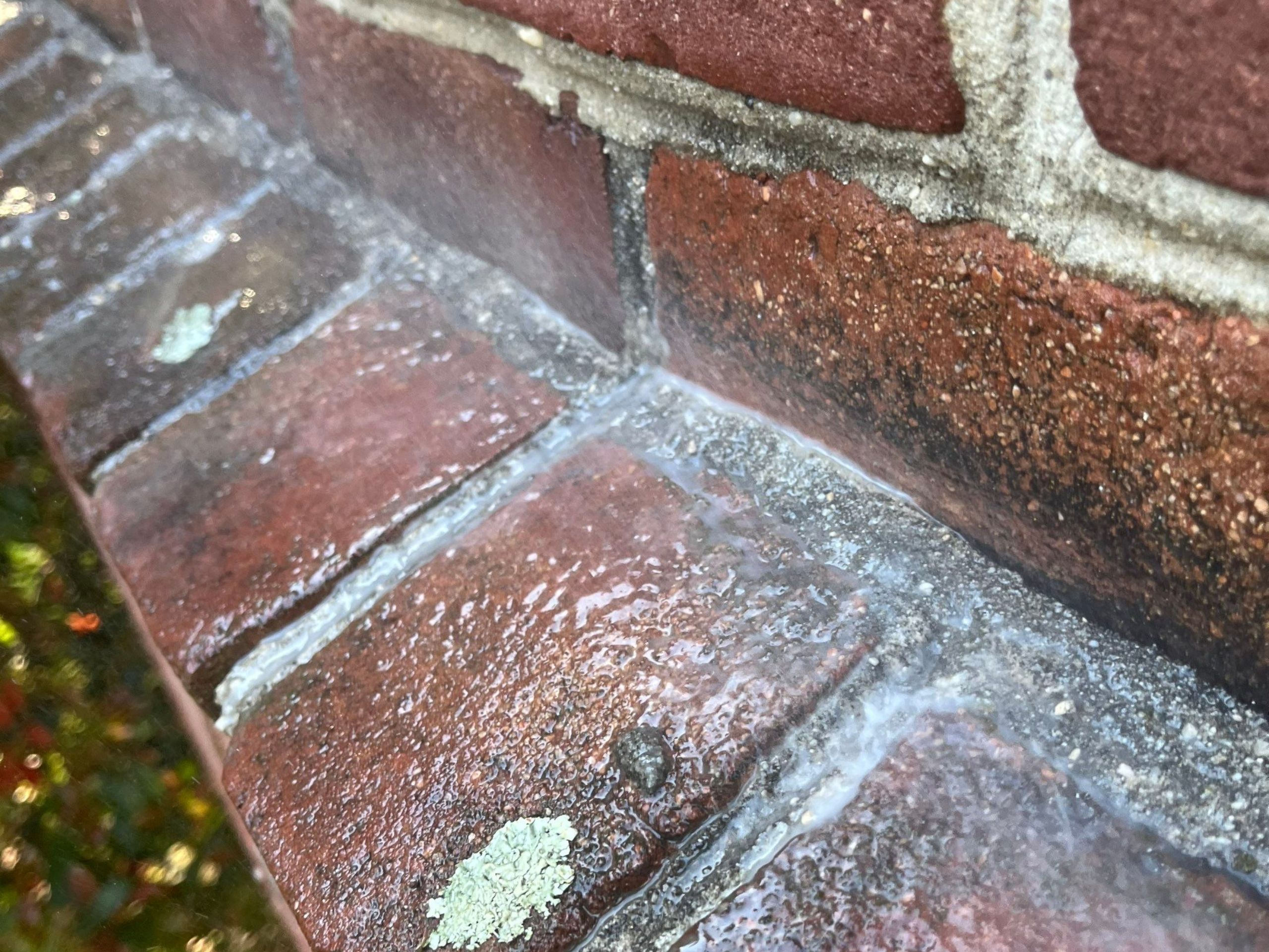 We water-sealed the entire chimney and completed work related to the flex crown and drip edge in McLean, Virginia