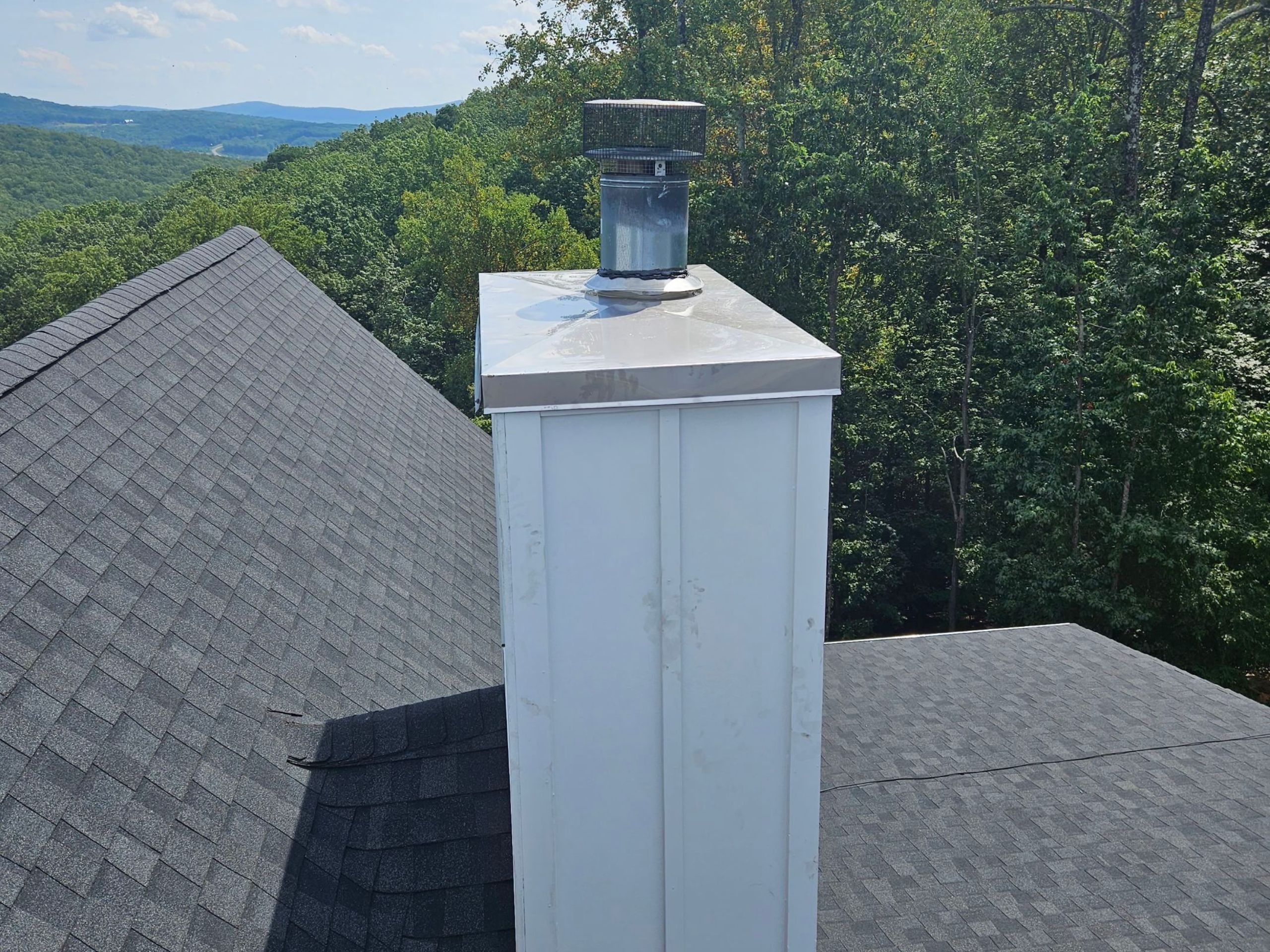 we installed stainless steel chase cover