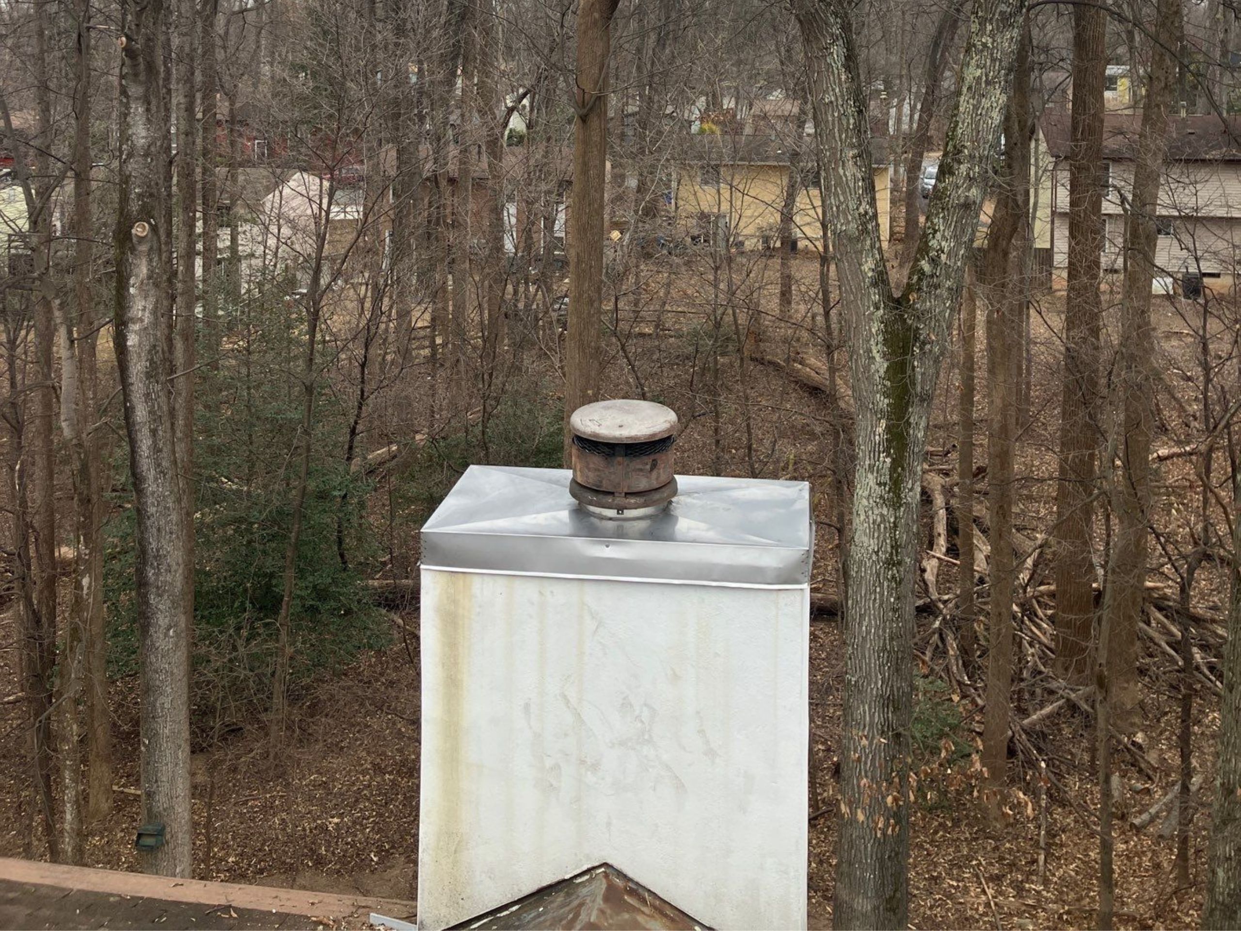 New stainless steel chase cover installed successfully