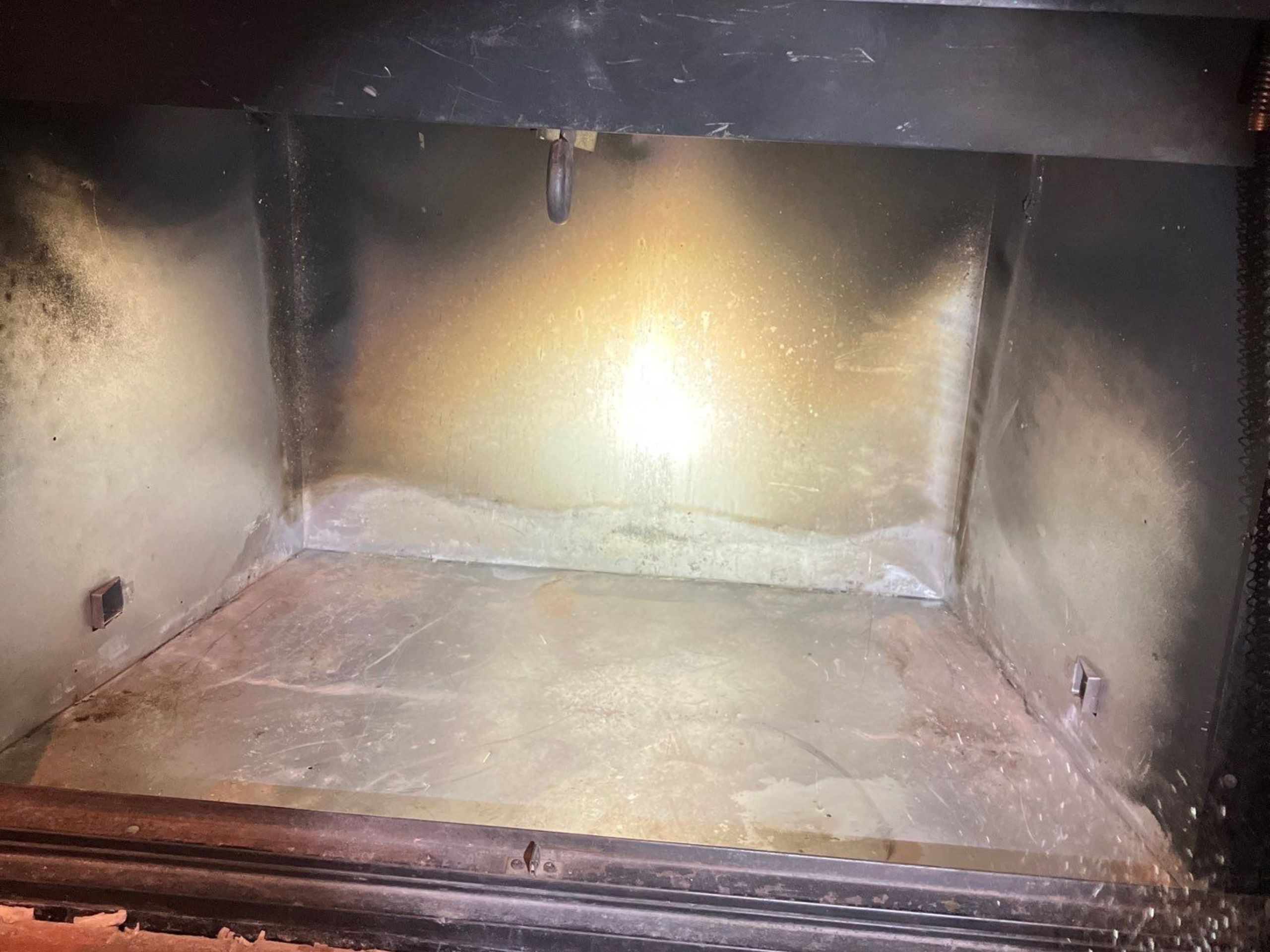 Refractory panel replacement (Before)