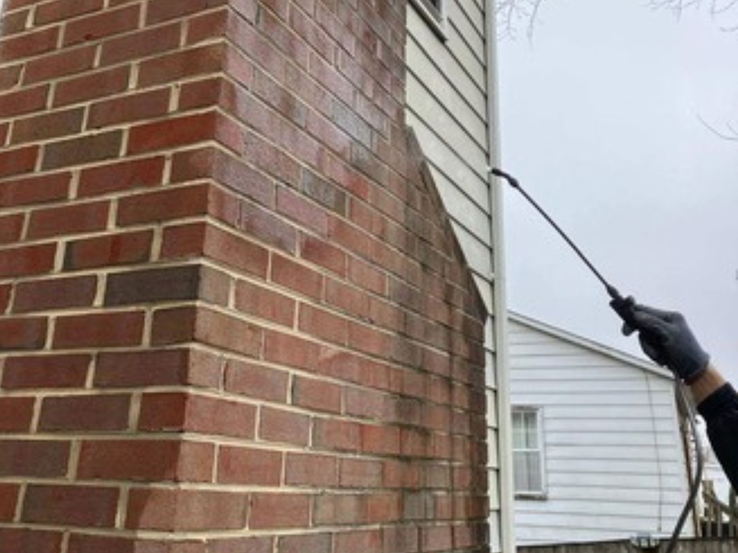 Watertight Sealant Applied on entire chimney structure