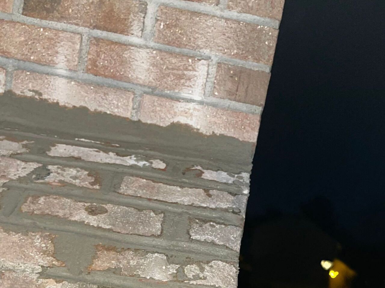 shoulder repointing work dony by A Step In Time Chimney Sweeps