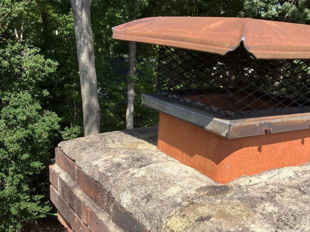 chimney not in good condition